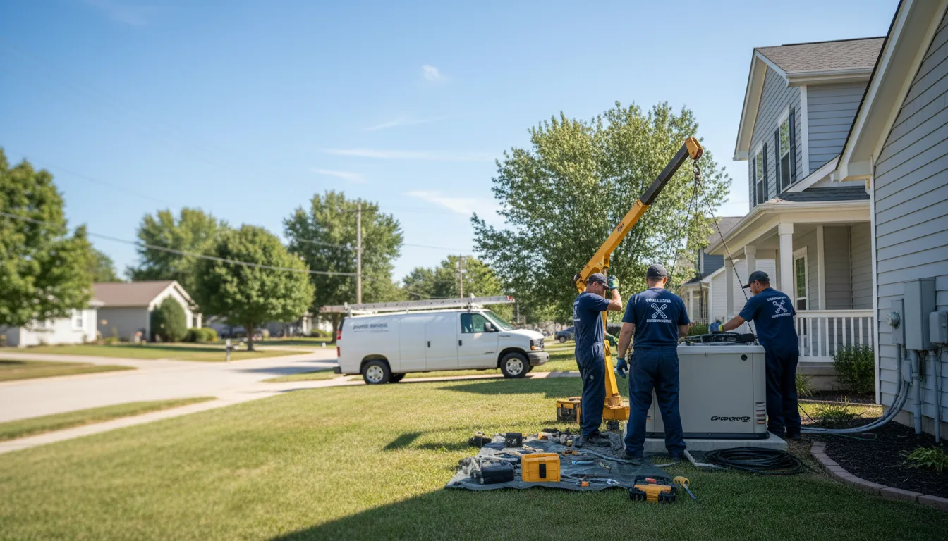Generator Installation in Alexander, KS near me